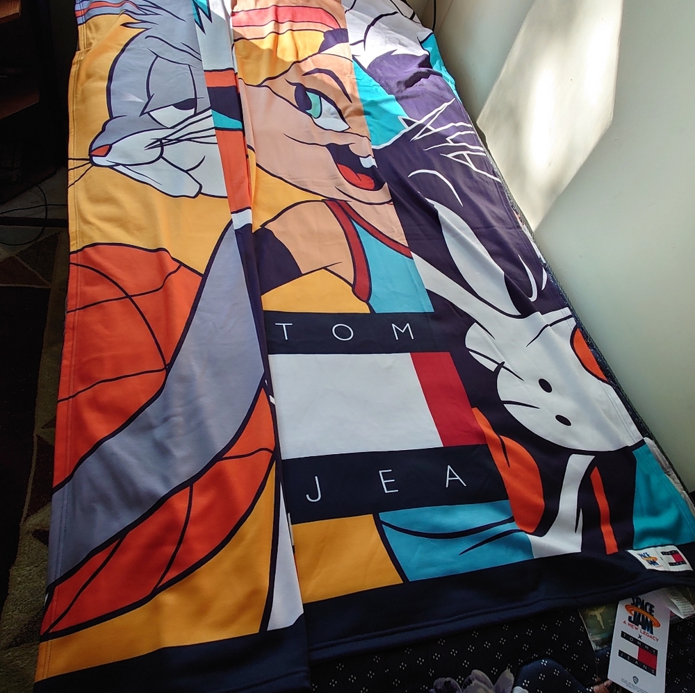 TH Space Jam Legacy blanket and pillow